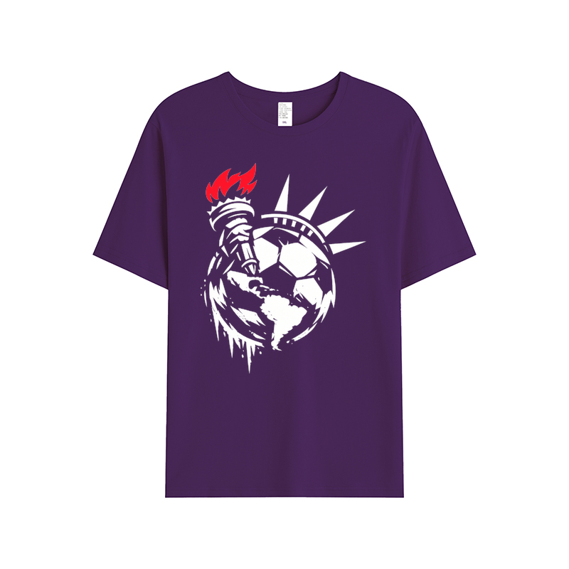 T-shirt WM-Grit im Iconformat Leuchtender Kickfan-Spirit