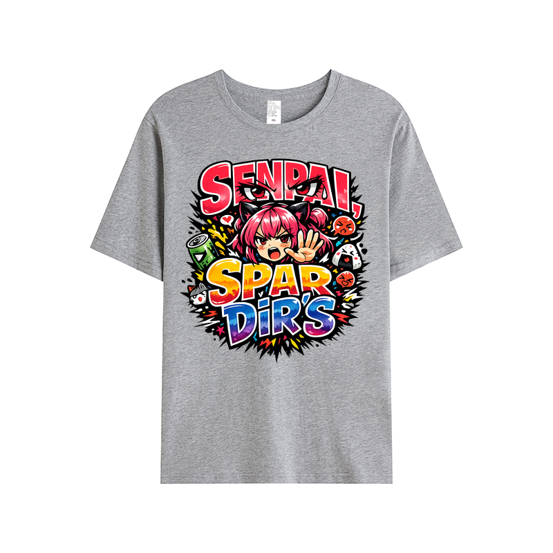 T-Shirt Senpai Spar Dir's Anime Vibe
