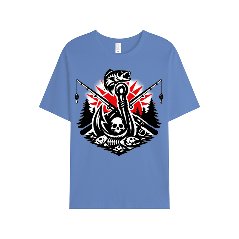 t-shirt Angelglück am Wasser