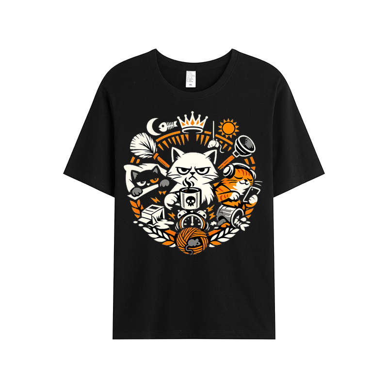 T-Shirt Katzenliebe Pur