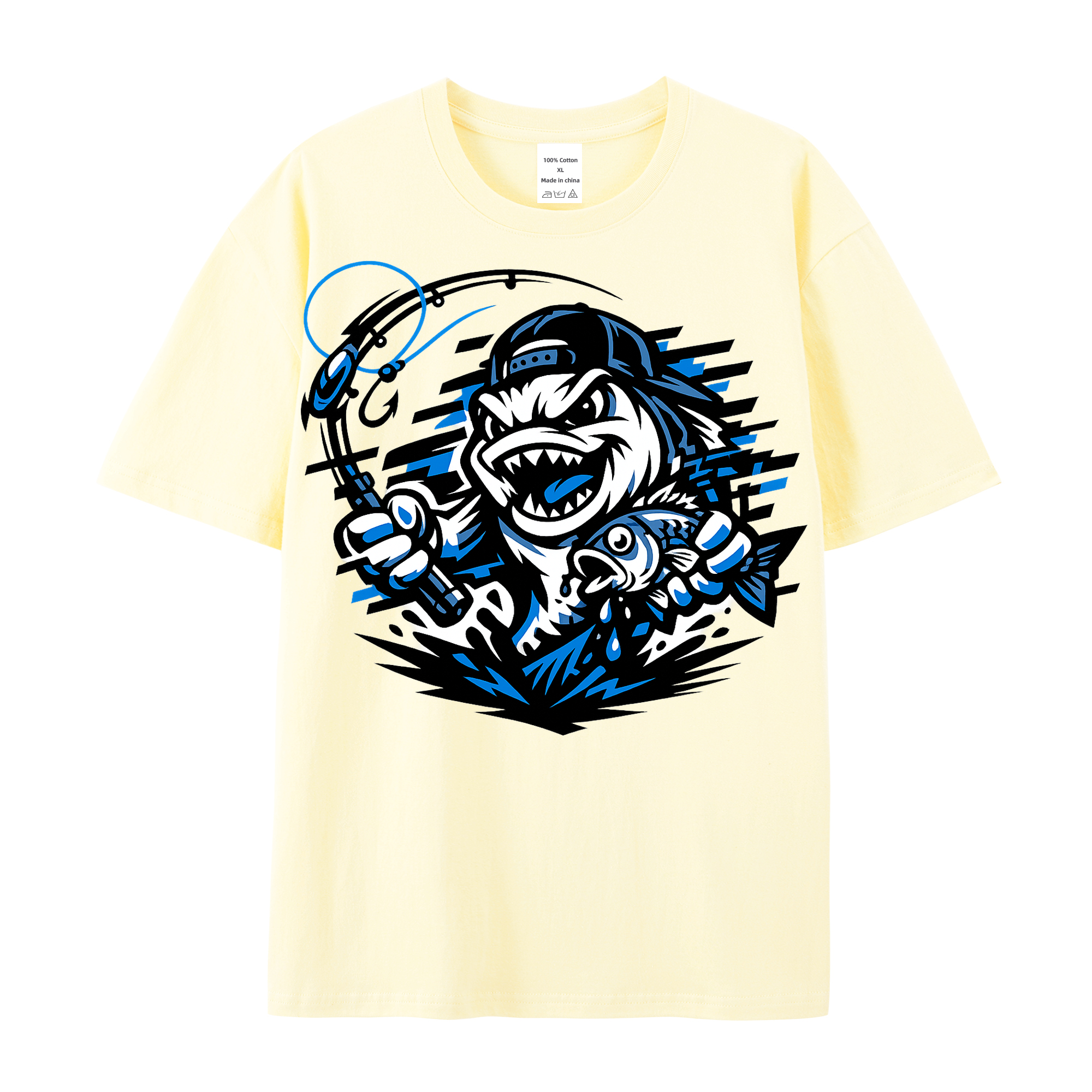 t-shirt Fangglück am Wasser