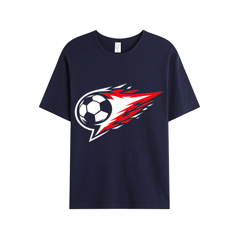 T-shirt Unaufhaltsames Flammenwappen der Siegerglut