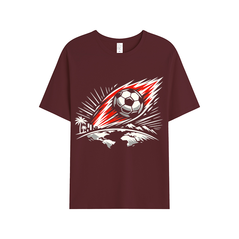 T-shirt Leuchtende Typowellen im Jubelmeer