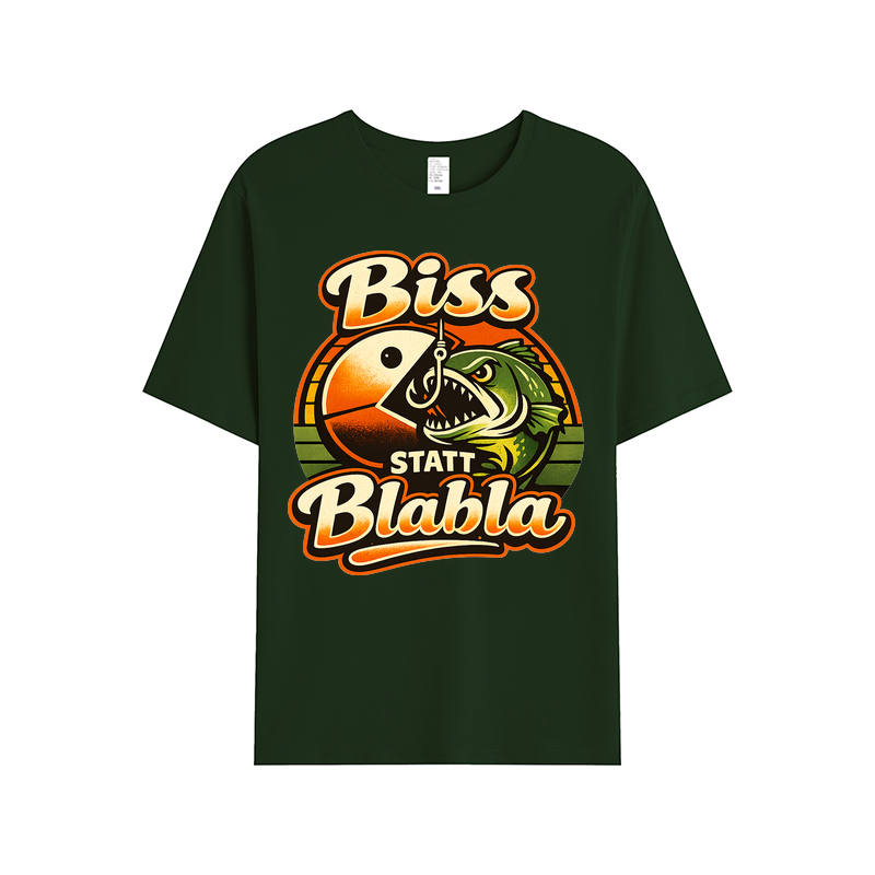 t-shirt Biss statt Blabla Angler Edition