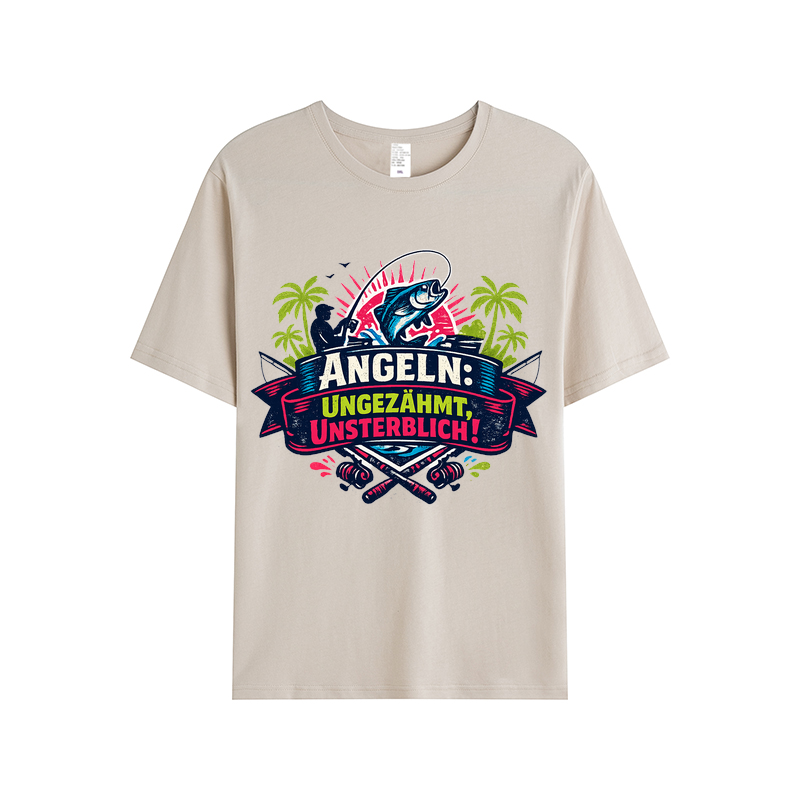 T-Shirt Anglergeist Ungezähmt