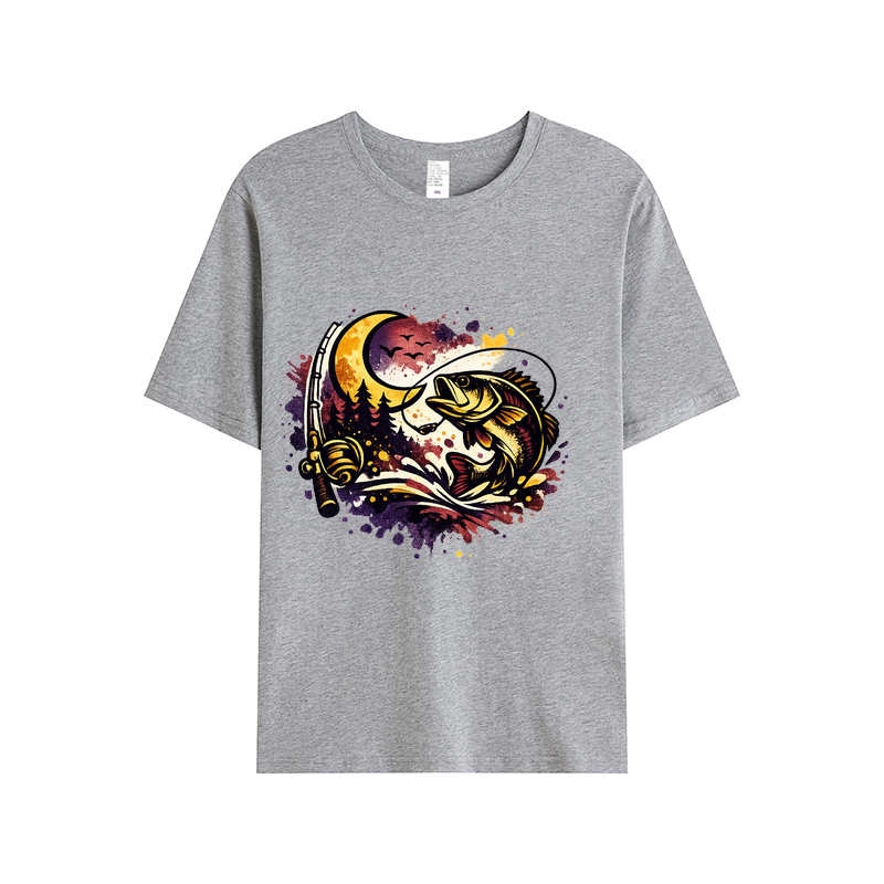 T-Shirt Anglerherz Abtauchen in die Freiheit