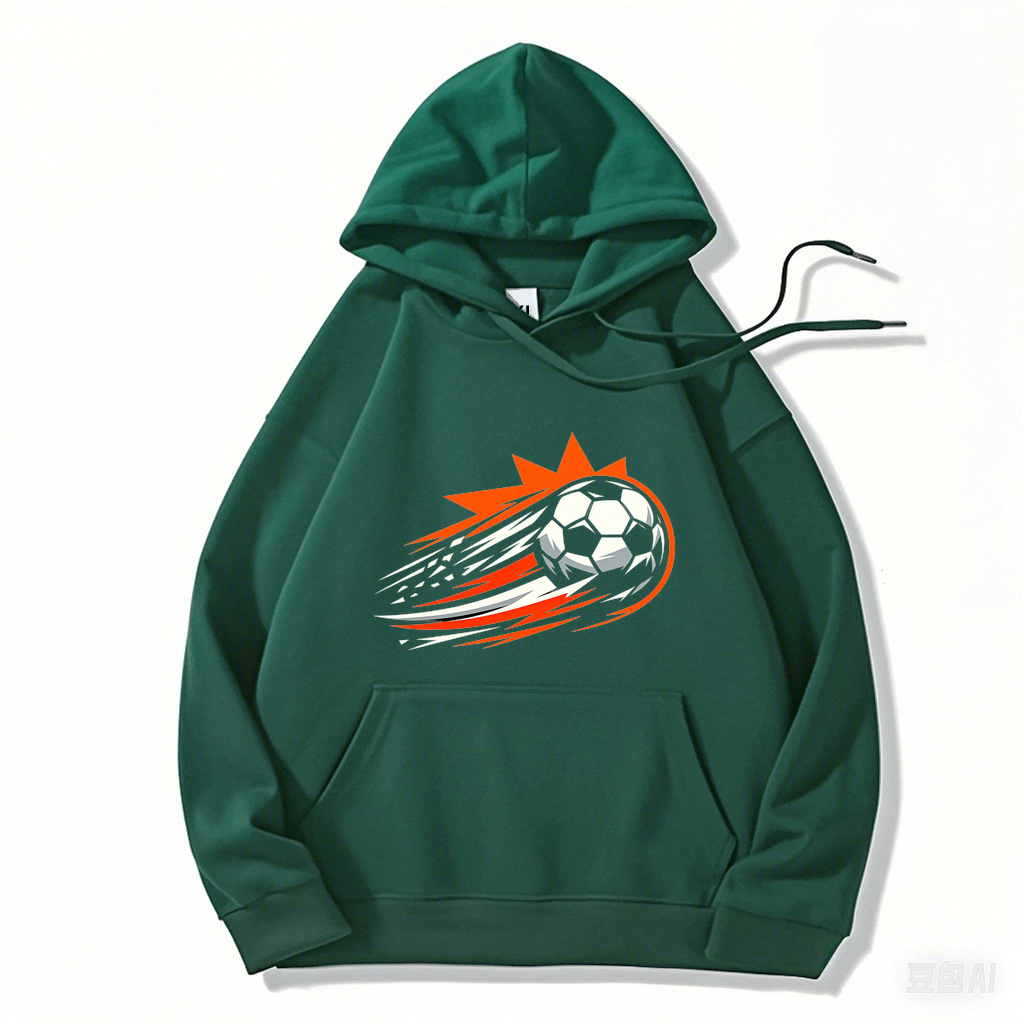 Hoodie Körnige Jubelspur der WM-Träume