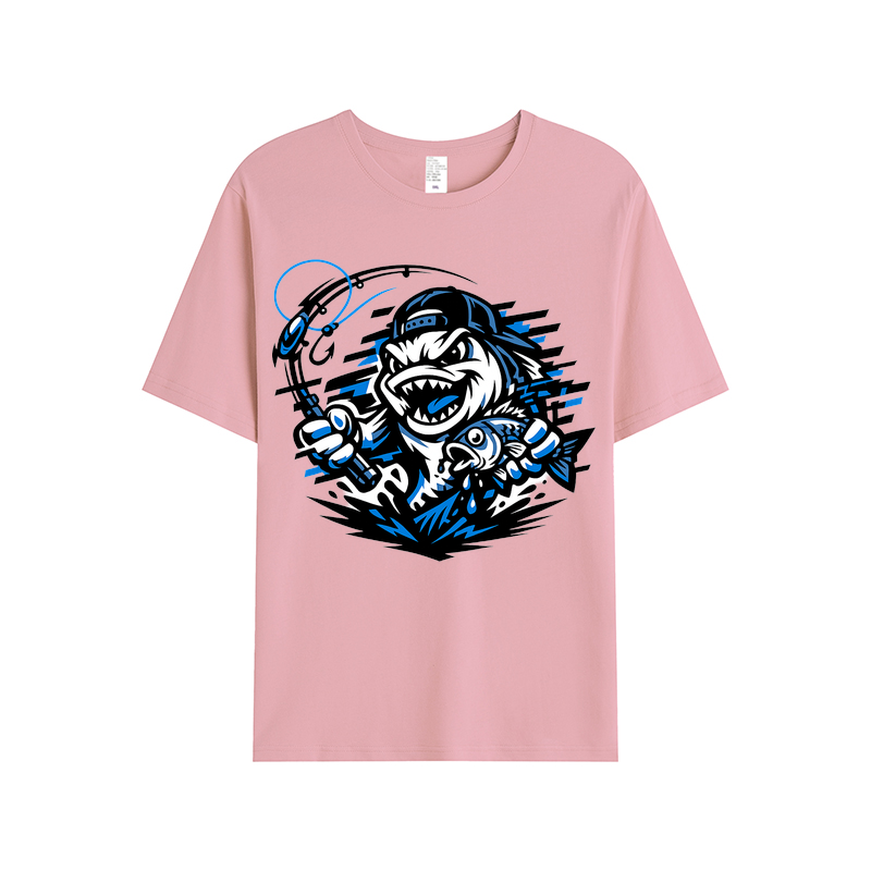 T-Shirt Angelglück am Wasser
