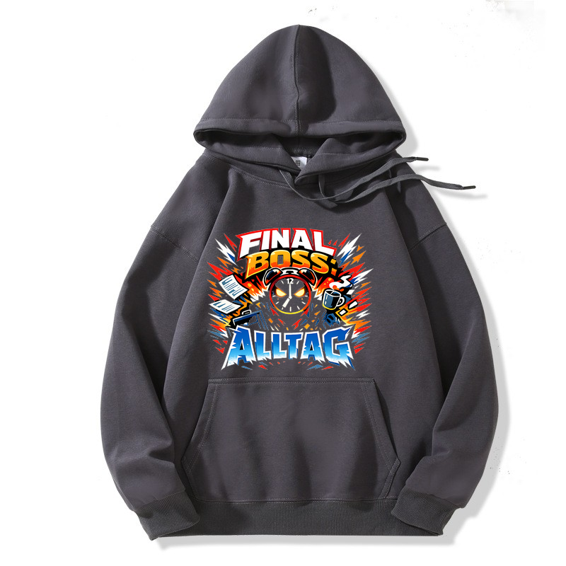 Hoodie Final Boss Alltag Mode