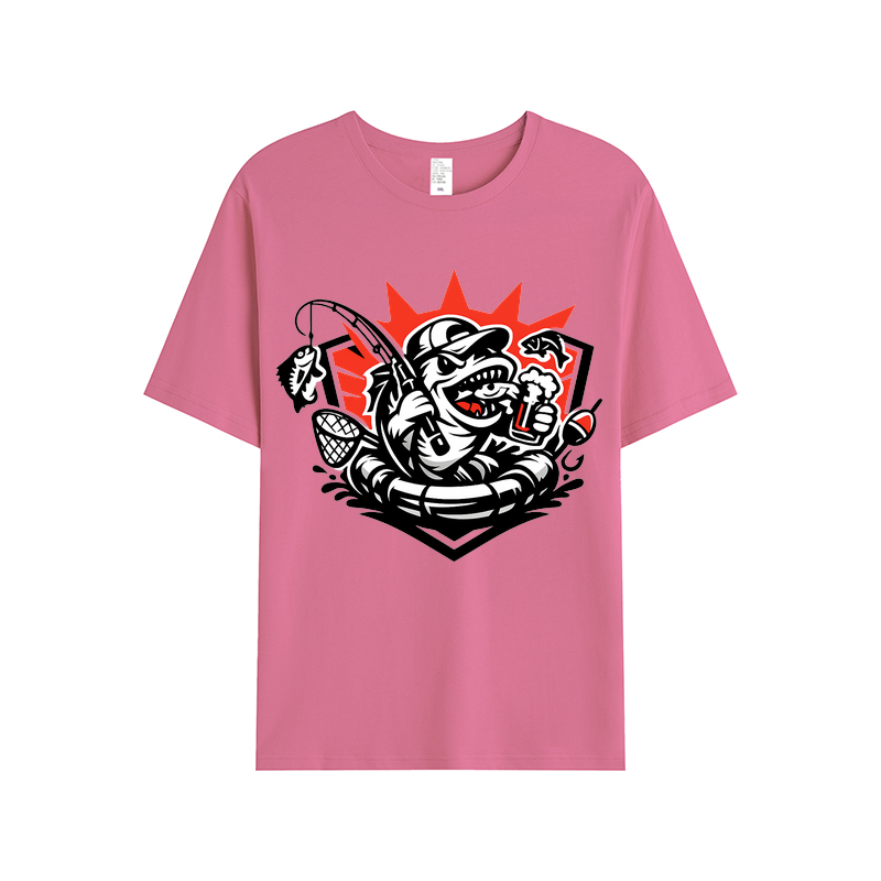 t-shirt Angelglück am Wasser