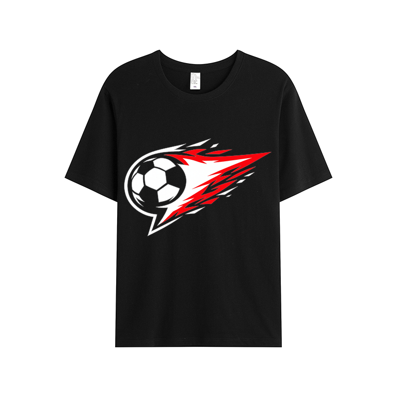 T-shirt Unaufhaltsames Flammenwappen der Siegerglut