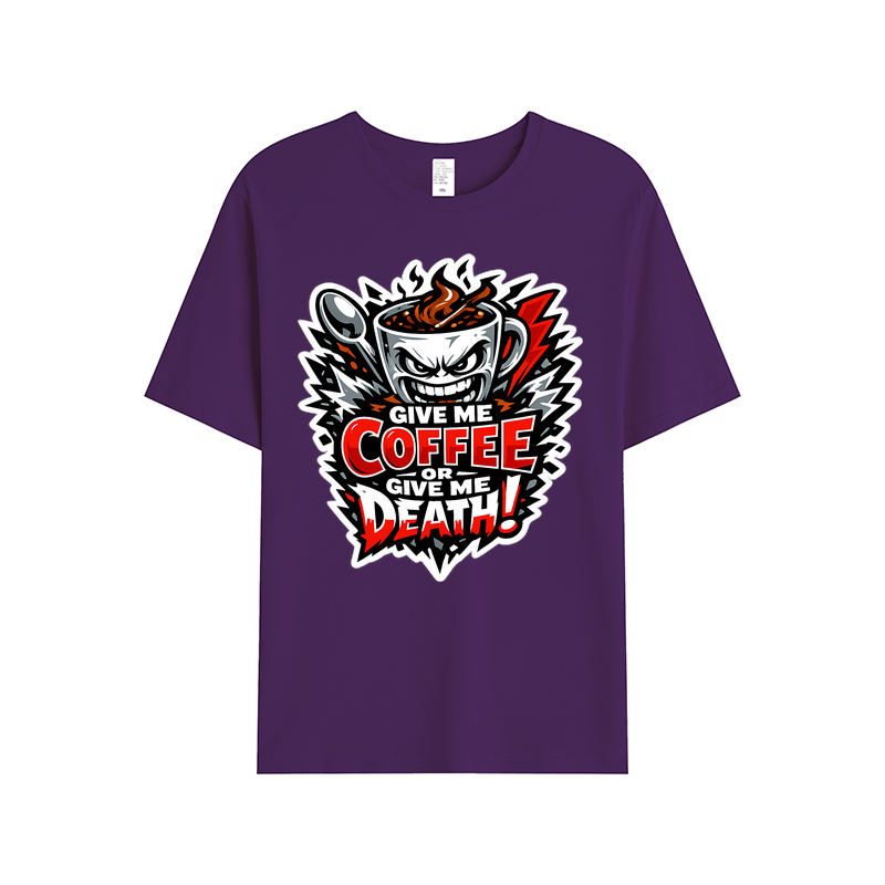T-Shirt Espresso Riot Emblem: Rebellion für Kaffeekenner