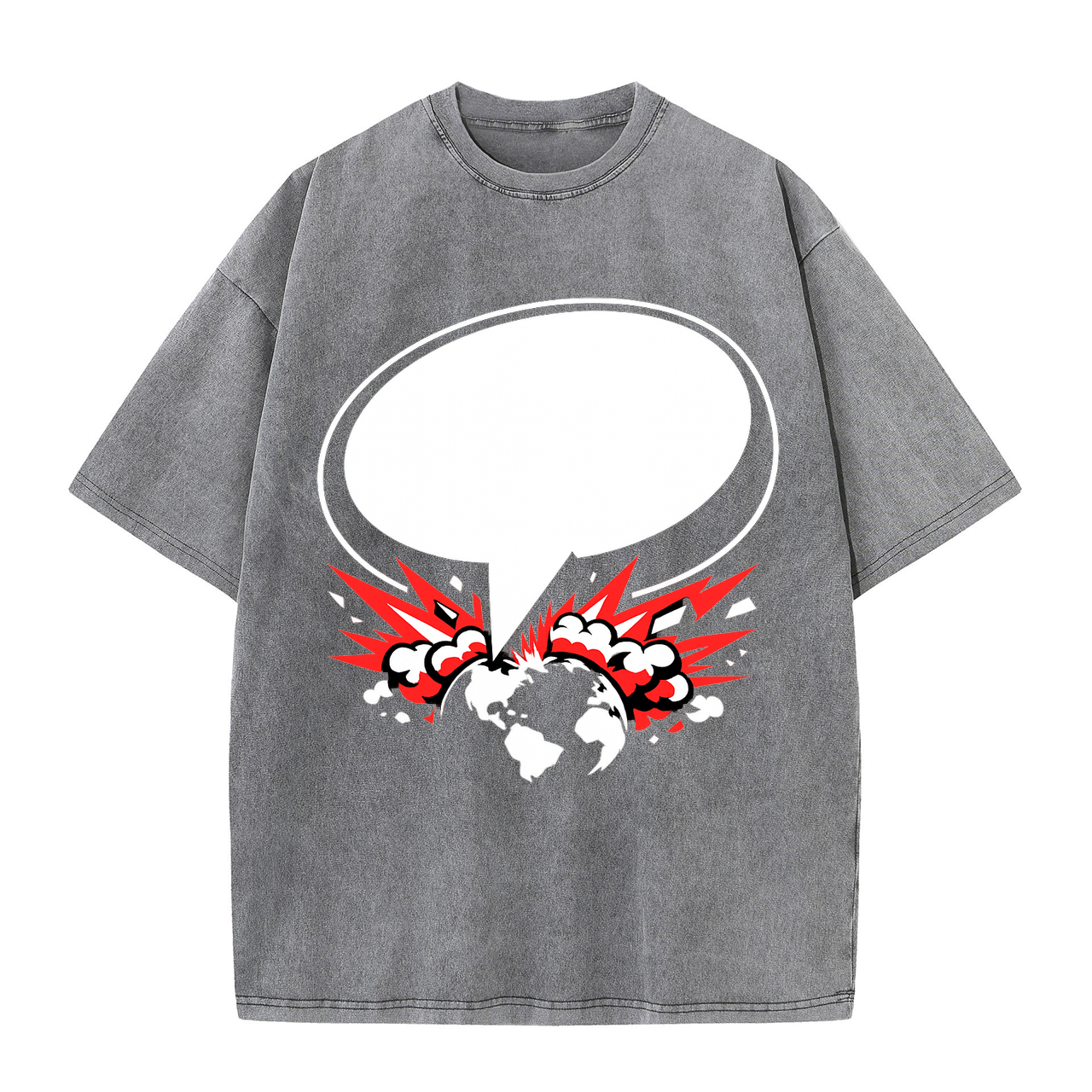 T-shirt Rebellenball im Raster Vektor-Statement