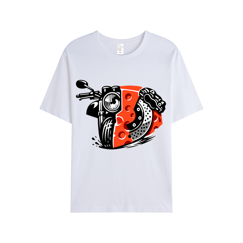 T-shirt Retro-Bremsenwirbel der Asphaltwirbel