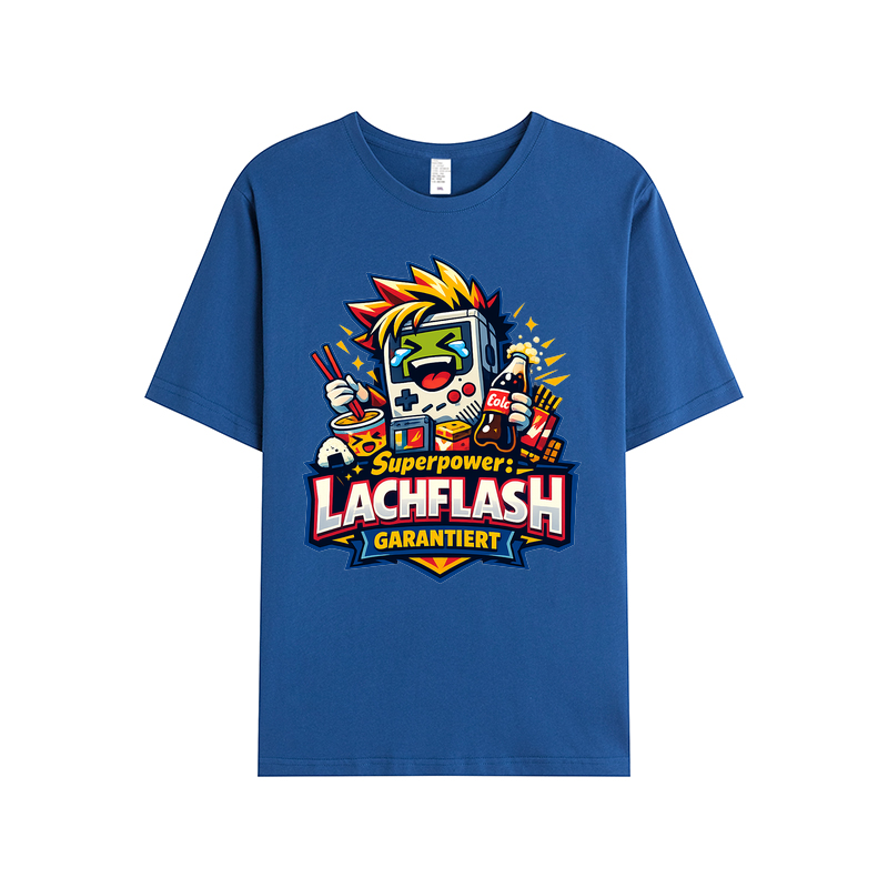 T-Shirt Lachflash Superpower Anime Edition