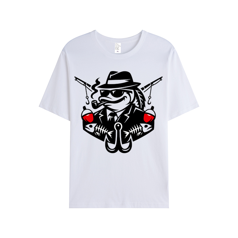 T-Shirt Angelglück am Wasser