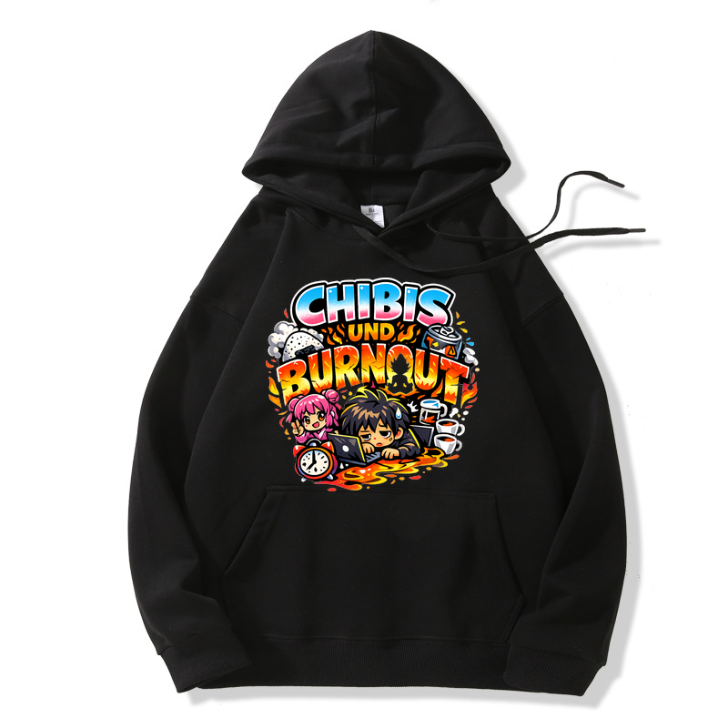 Hoodie Chibi Burnout Dreams