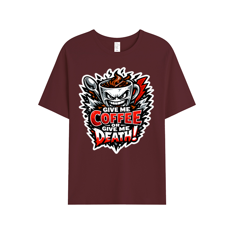 T-Shirt Espresso Riot Emblem: Rebellion für Kaffeekenner