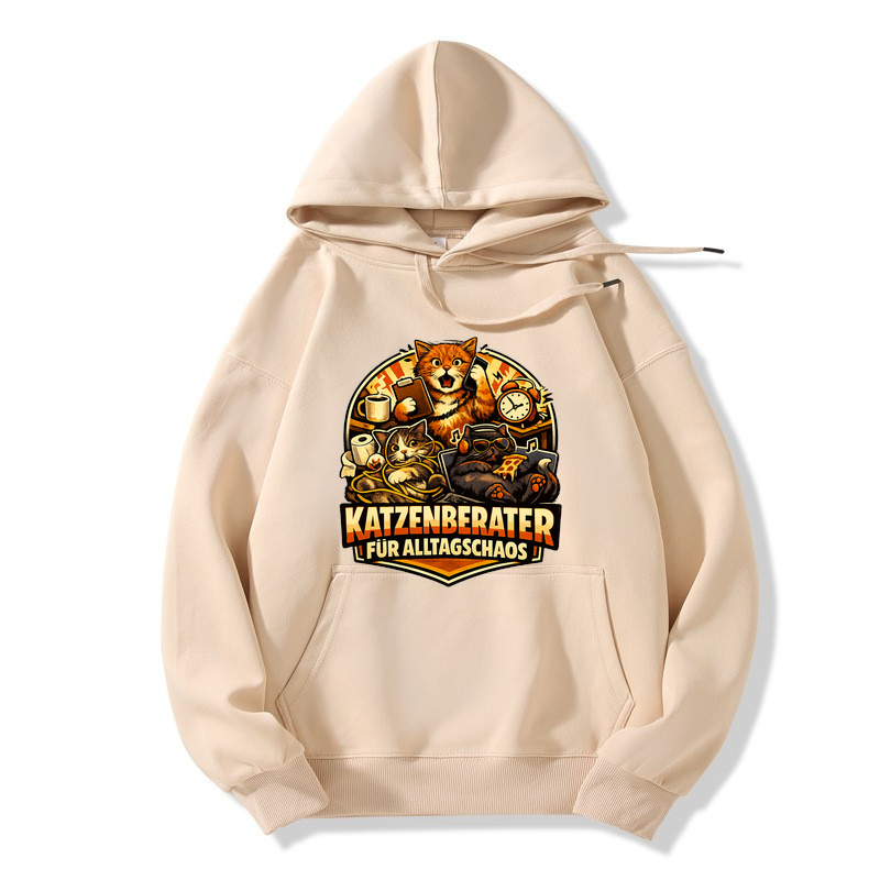 Hoodie Chaos-Katze: Dein Alltagsberater