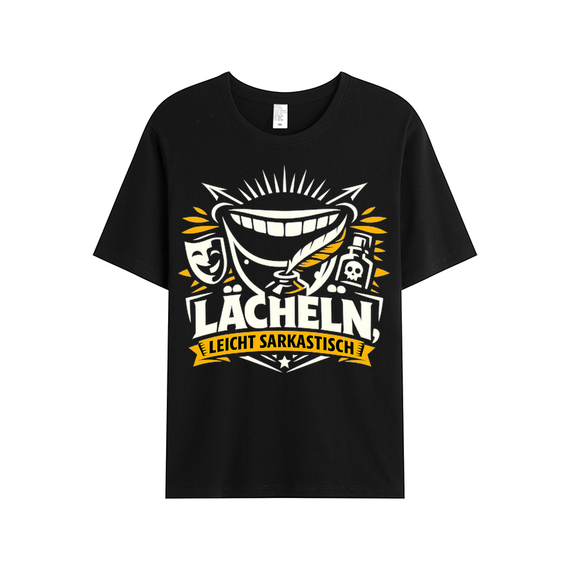 T-shirt Sarkastisches Schimmerlächeln 2026 Spruch