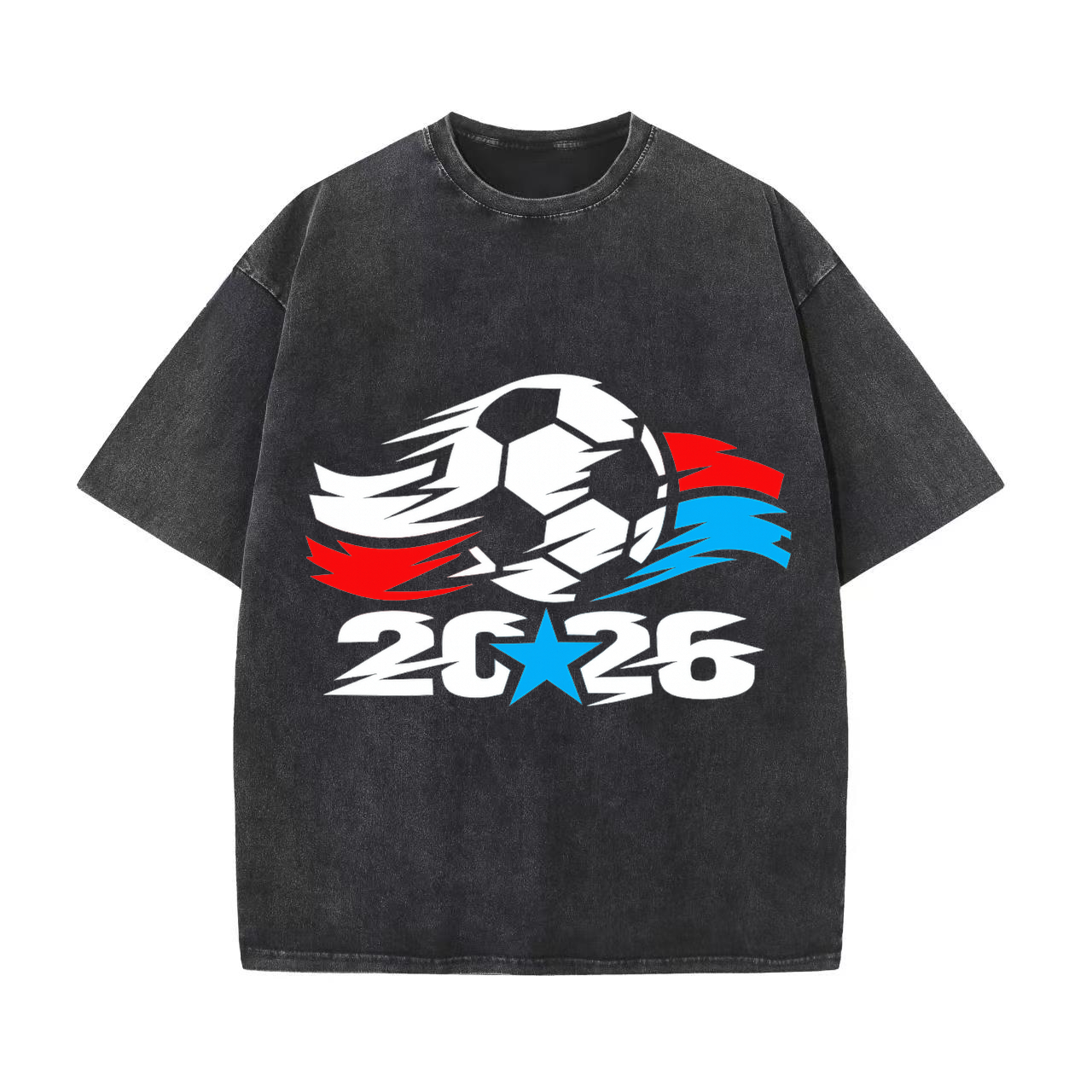 T-shirt Glänzendes Riesensymbol WM 2026