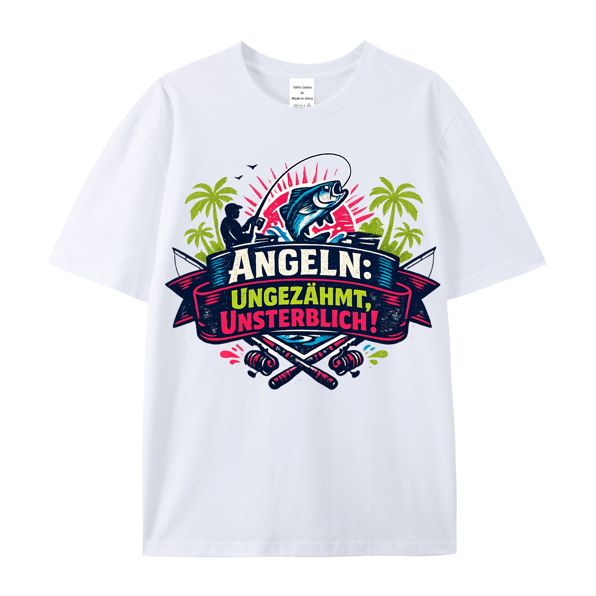 T-Shirt Anglergeist Unsterblich