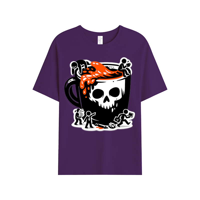 T-shirt Kaffeekollaps Kollegen Büroopfer