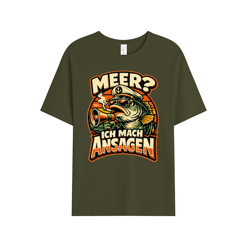 T-Shirt Meer Ansagen Angler Edition