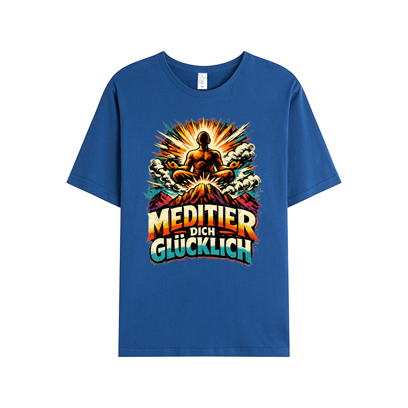 T-Shirt Glücksmeditation Yoga Shirt