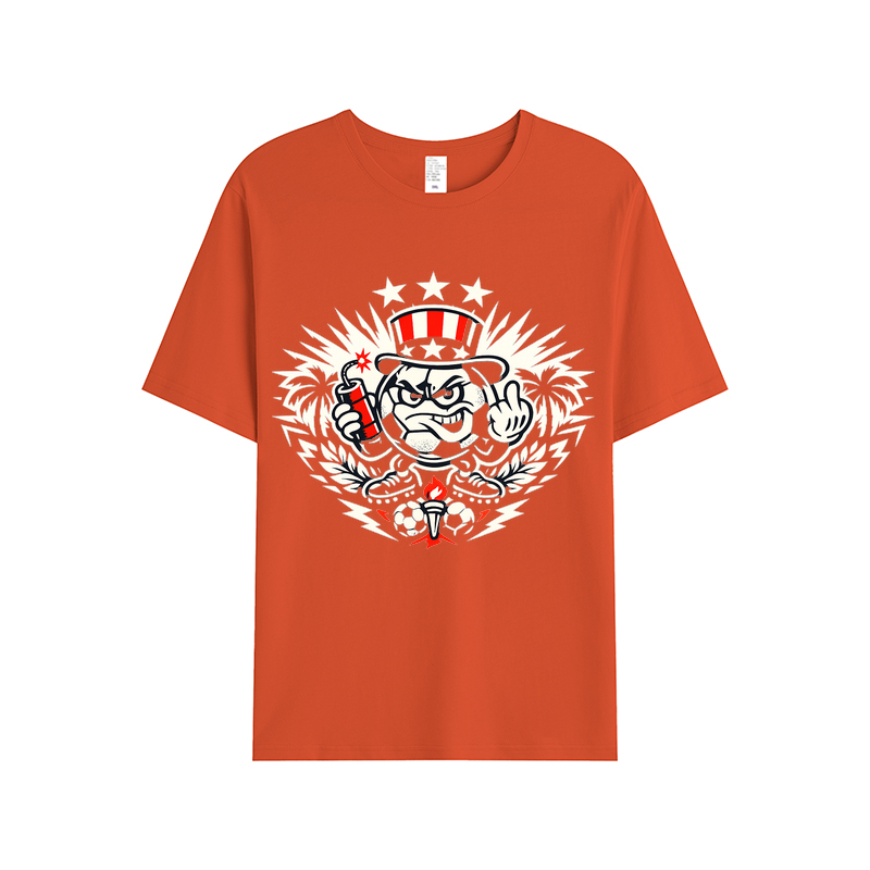 T-shirt Rasender Papierlöwe im Flutlichtrausch