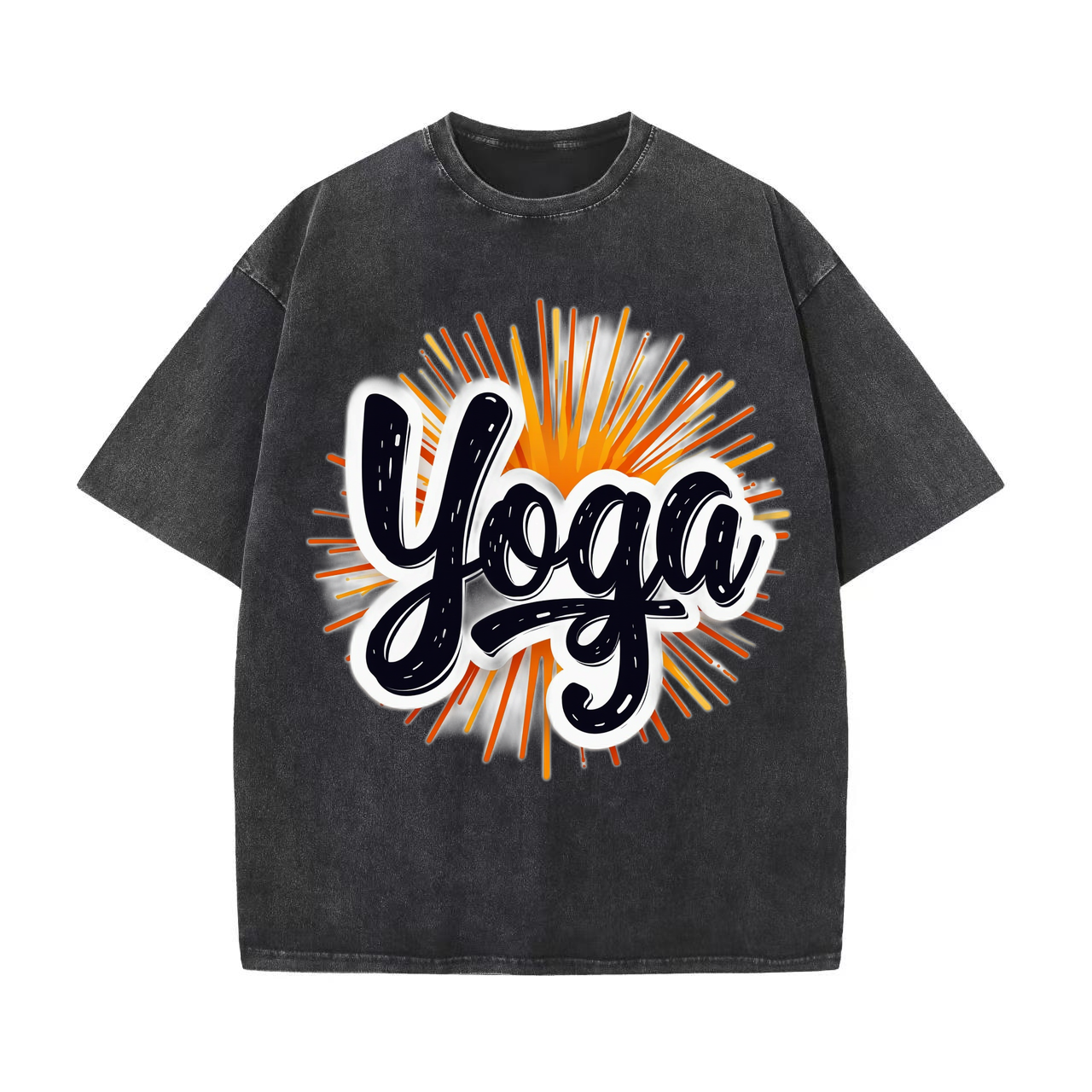 T-shirt Unisexe Yoga Respire, Doute, Continue