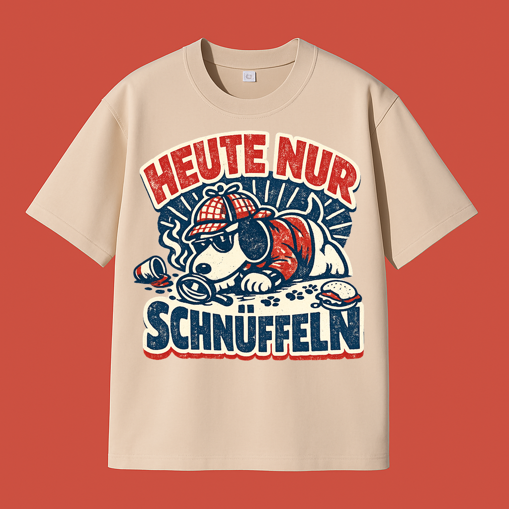 T-Shirt Schnüffelmodus Heute