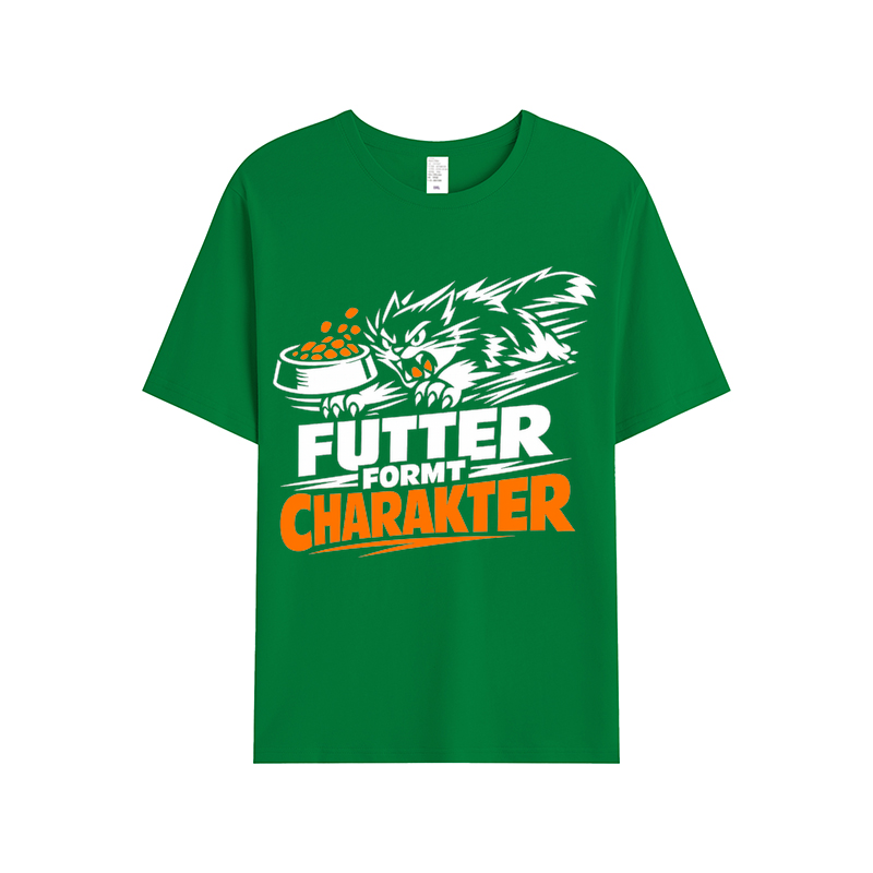 T-Shirt Futter formt Charakter Cat Style