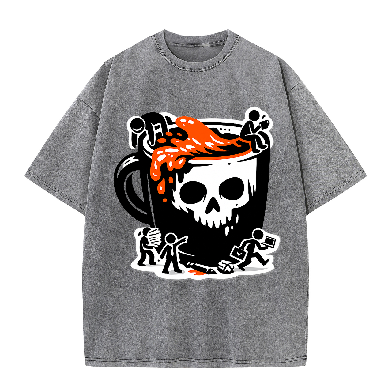 T-shirt Kaffee-Kollaps: Hilfe für Kollegen