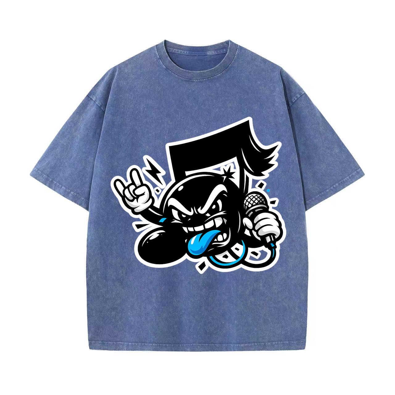T-shirt Unisexe 230g Icône du Son de Suie