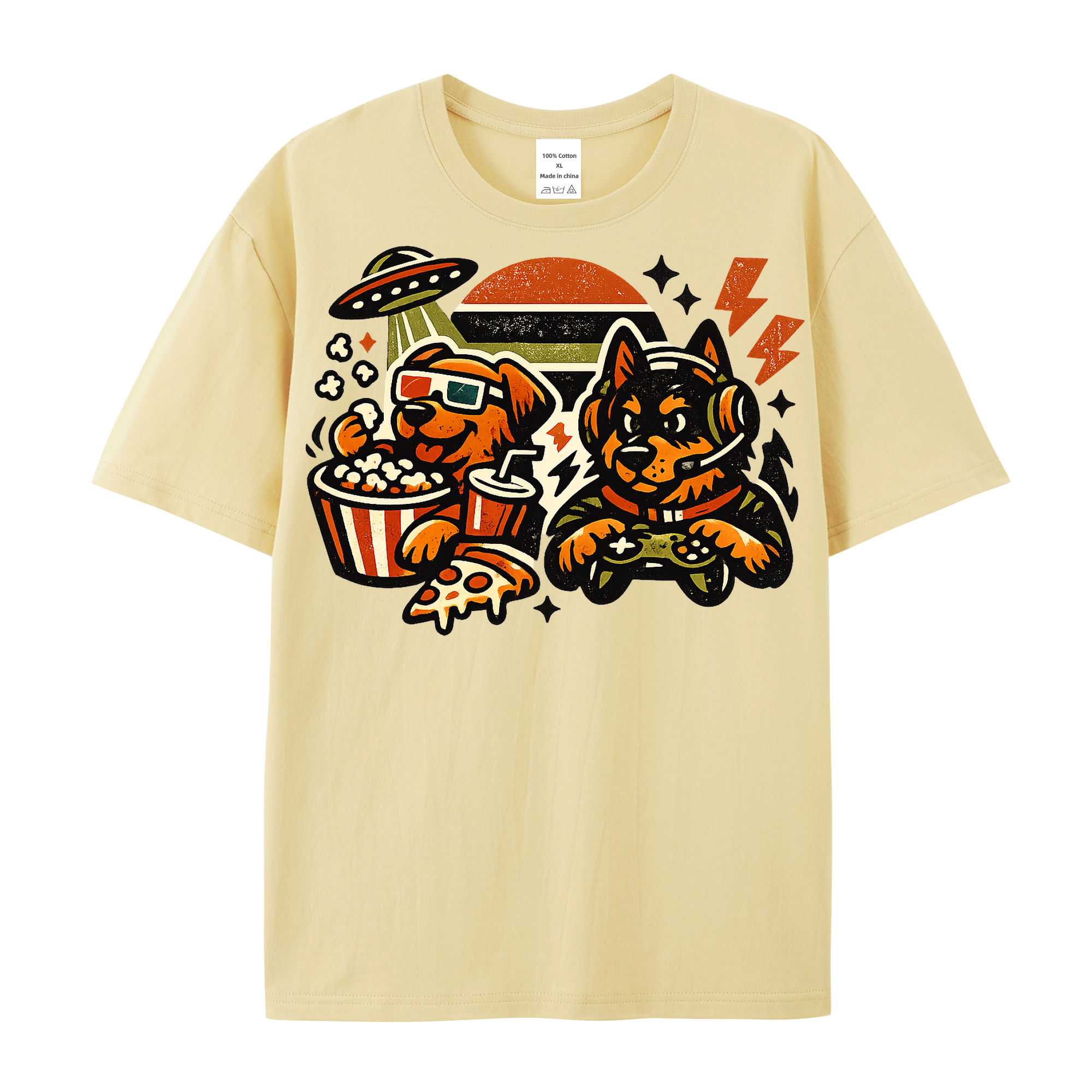 T-Shirt Hundeherz im Takt