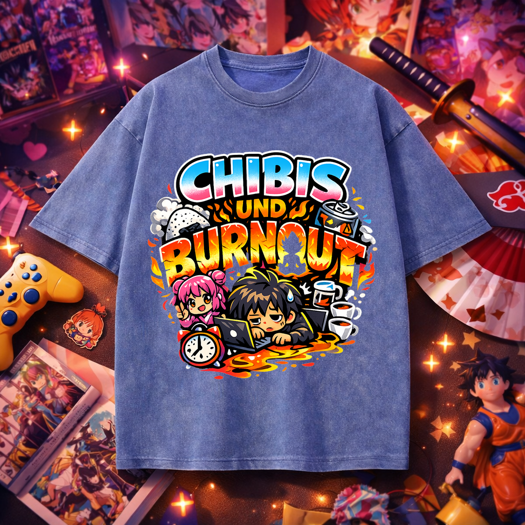 T-Shirt Chibi Burnout Bliss