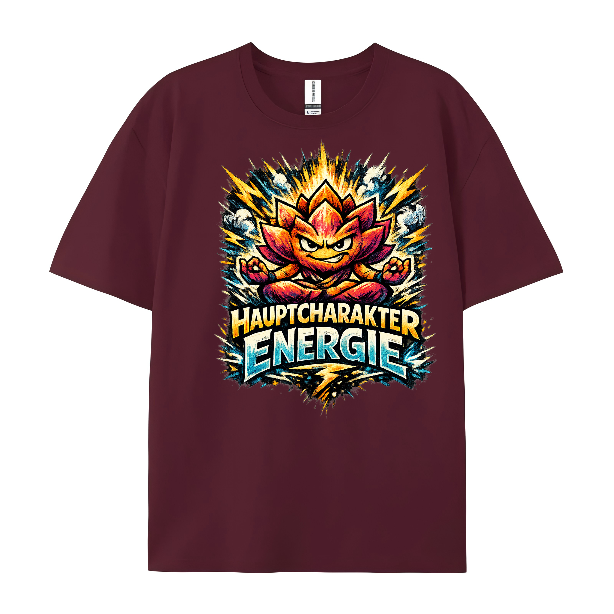 t-shirt Hauptcharakter Yoga Flow