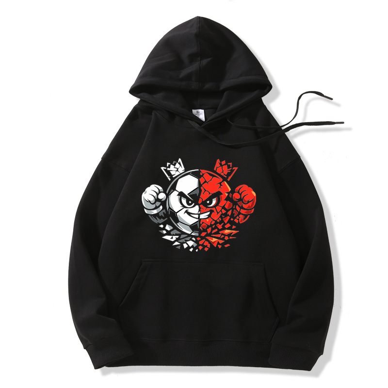 Hoodie Stolzer Wirbelgeist im Stadionwind