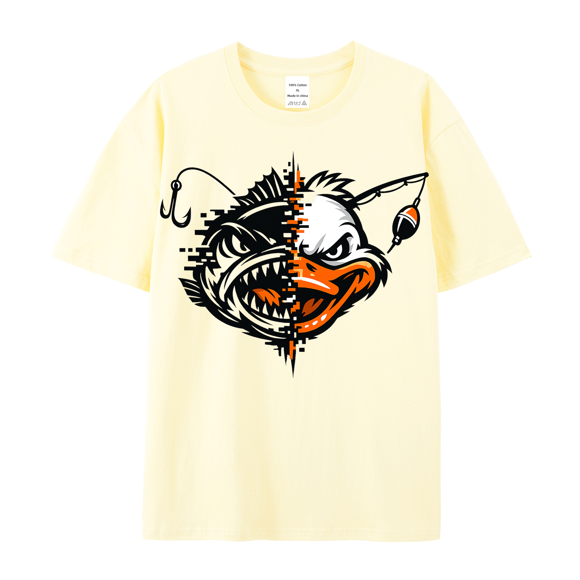 T-Shirt Fangfrisch am Wasser