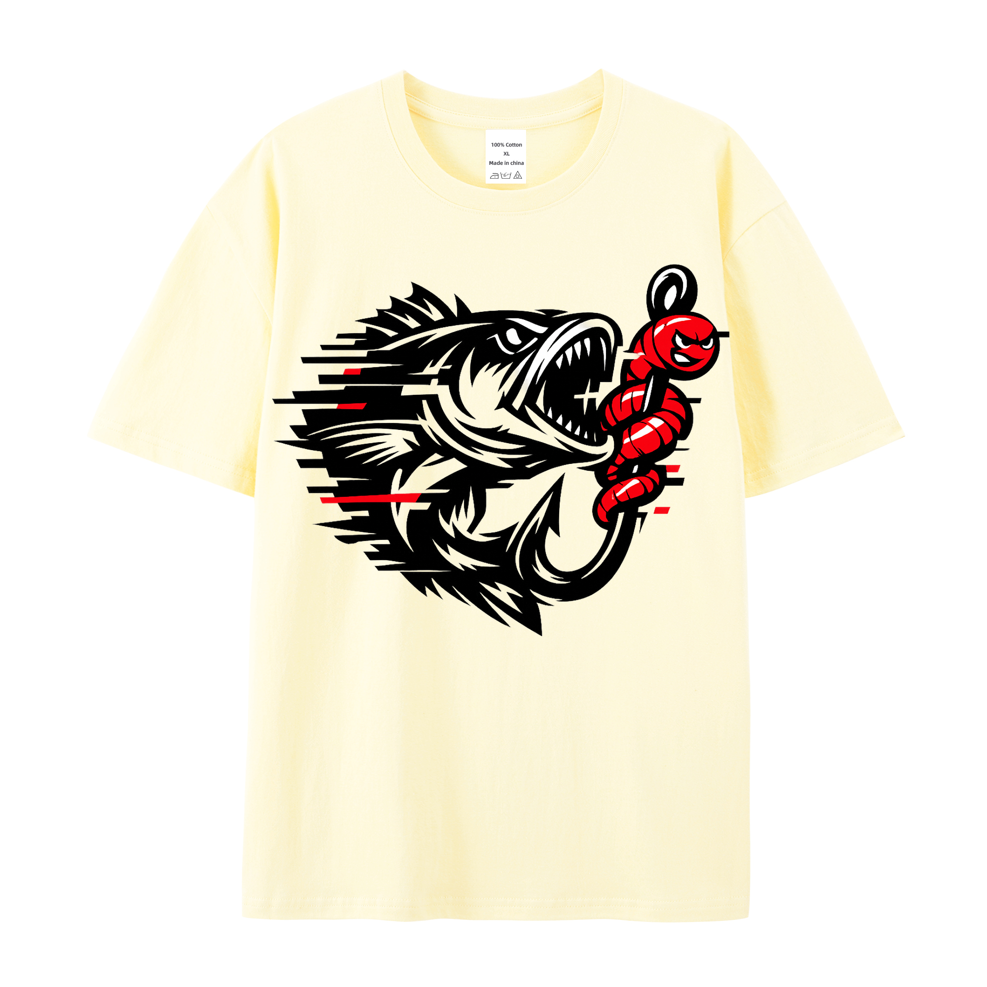 t-shirt Angelglück am Wasser