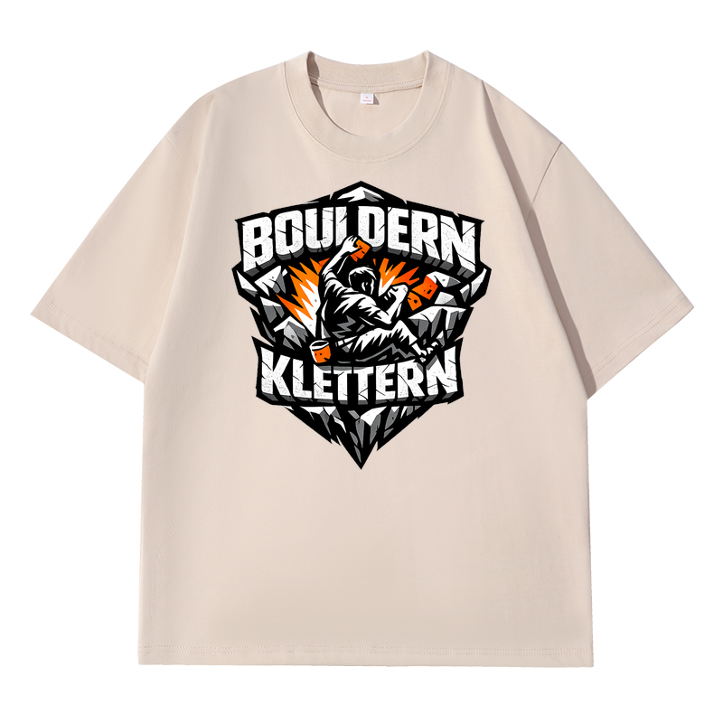 T-shirt – 100% gekämmte Baumwolle – Unisex / 300g Gritstone
