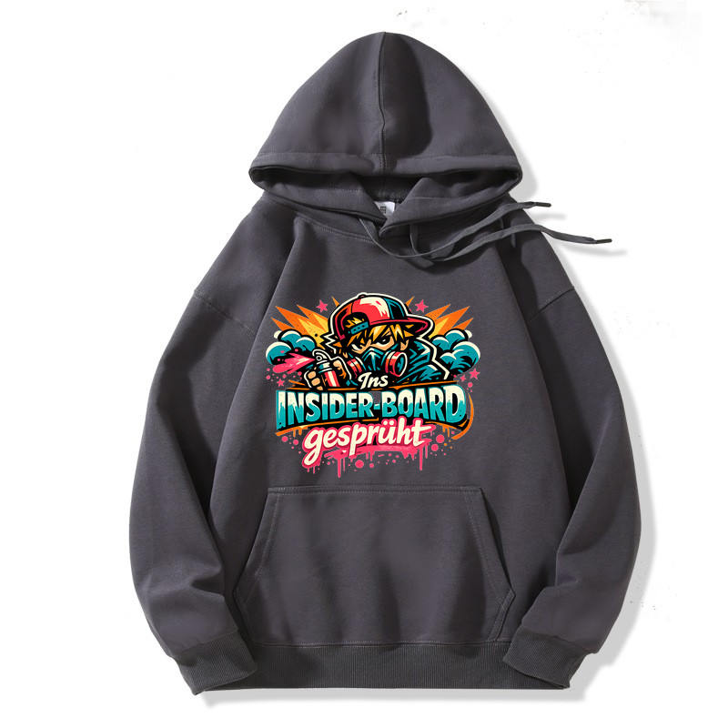 Hoodie Anime Insider Board Sprühkunst