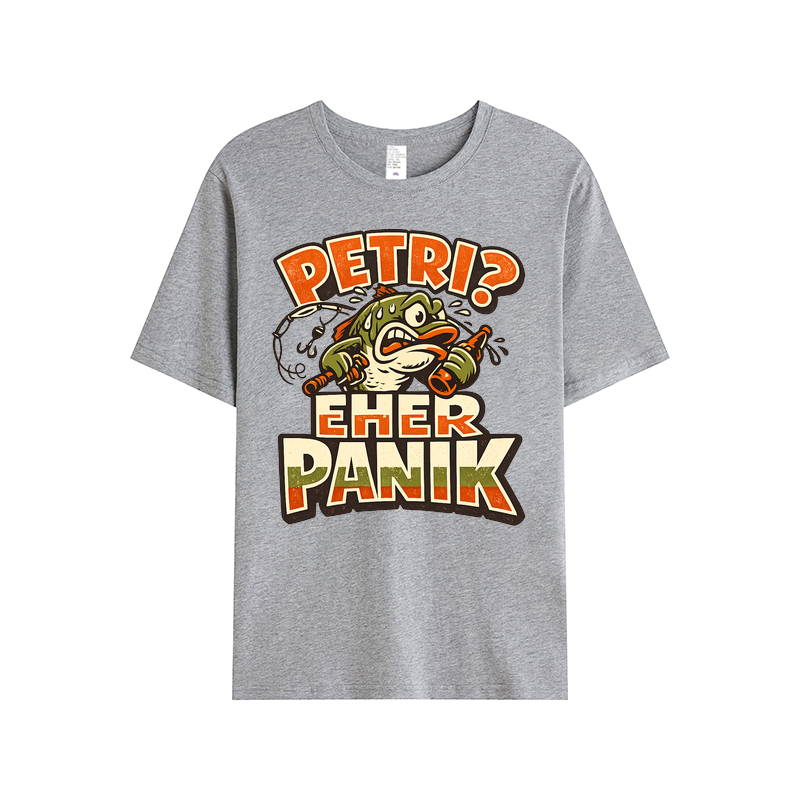 T-Shirt Petri Panik Angler Humor