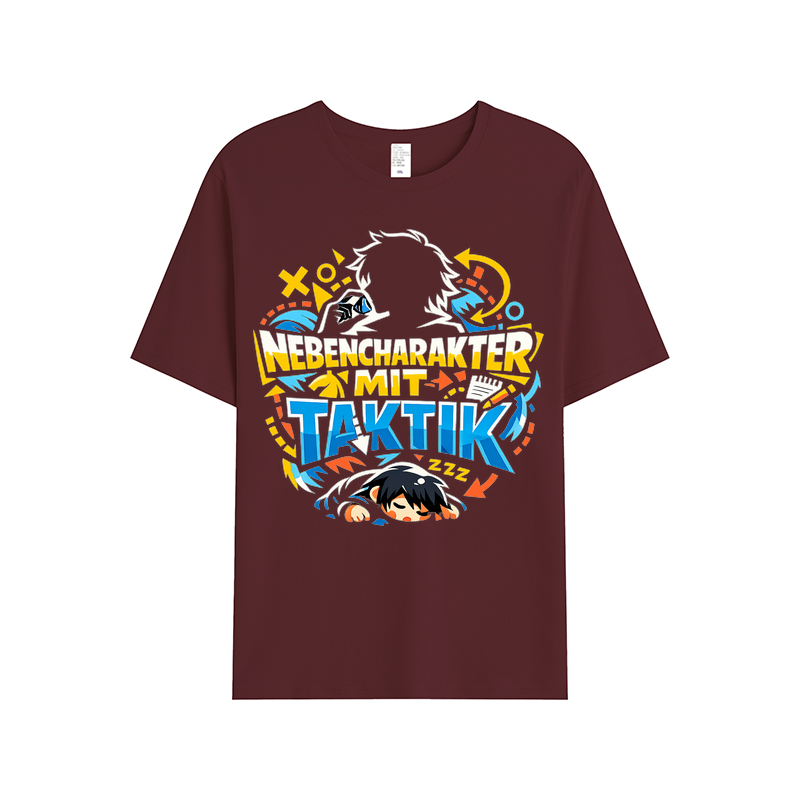 T-Shirt Anime Taktikheld Nebencharakter Style