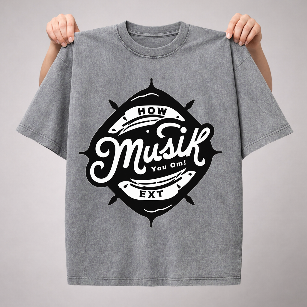 T-shirt - Unisex / 230g Rythme Brut et Cassure Musique
