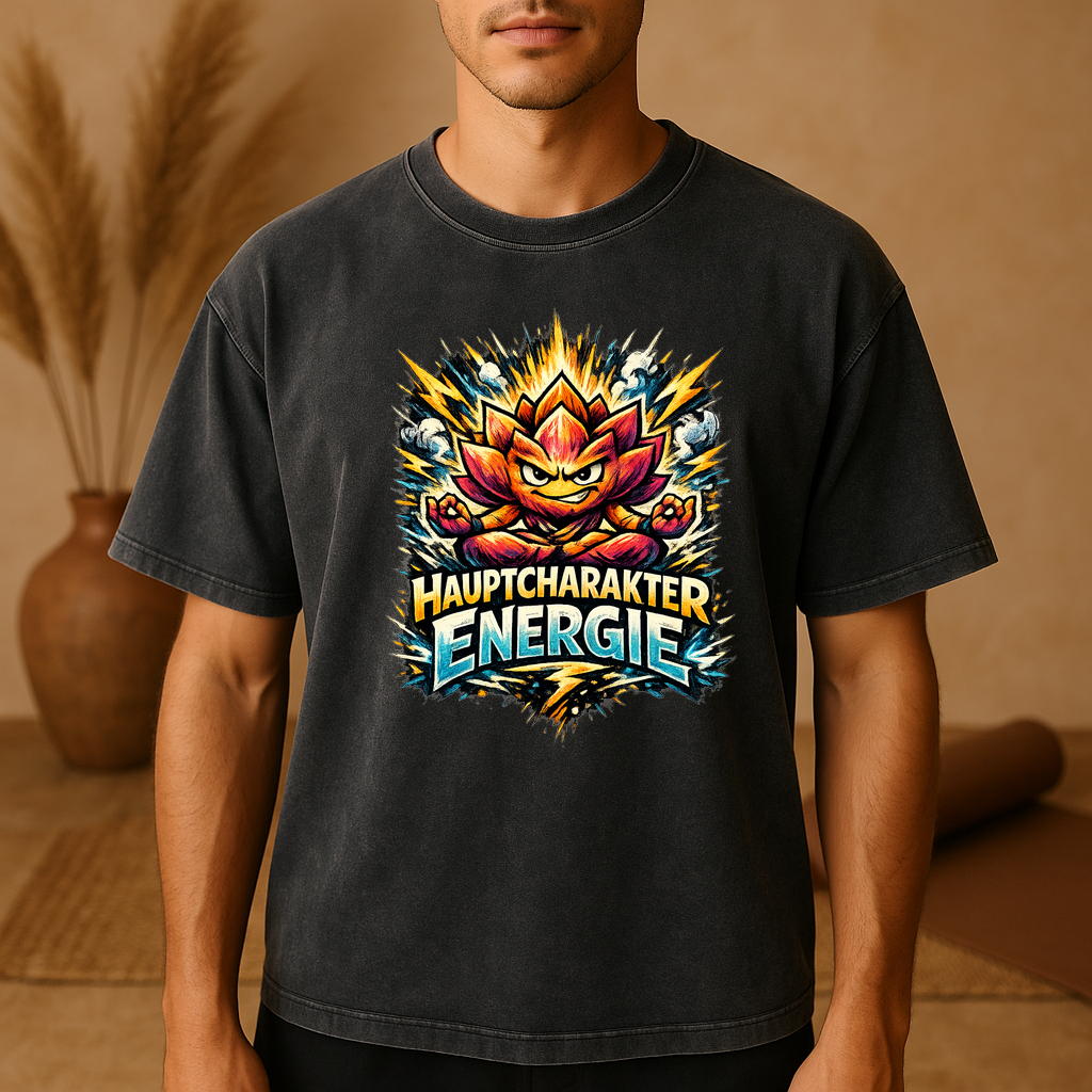 t-shirt Hauptcharakter Yoga Vibes