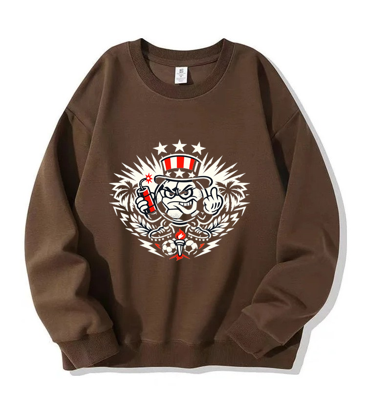 Sweatshirt Rasender Papierlöwe der WM 2026