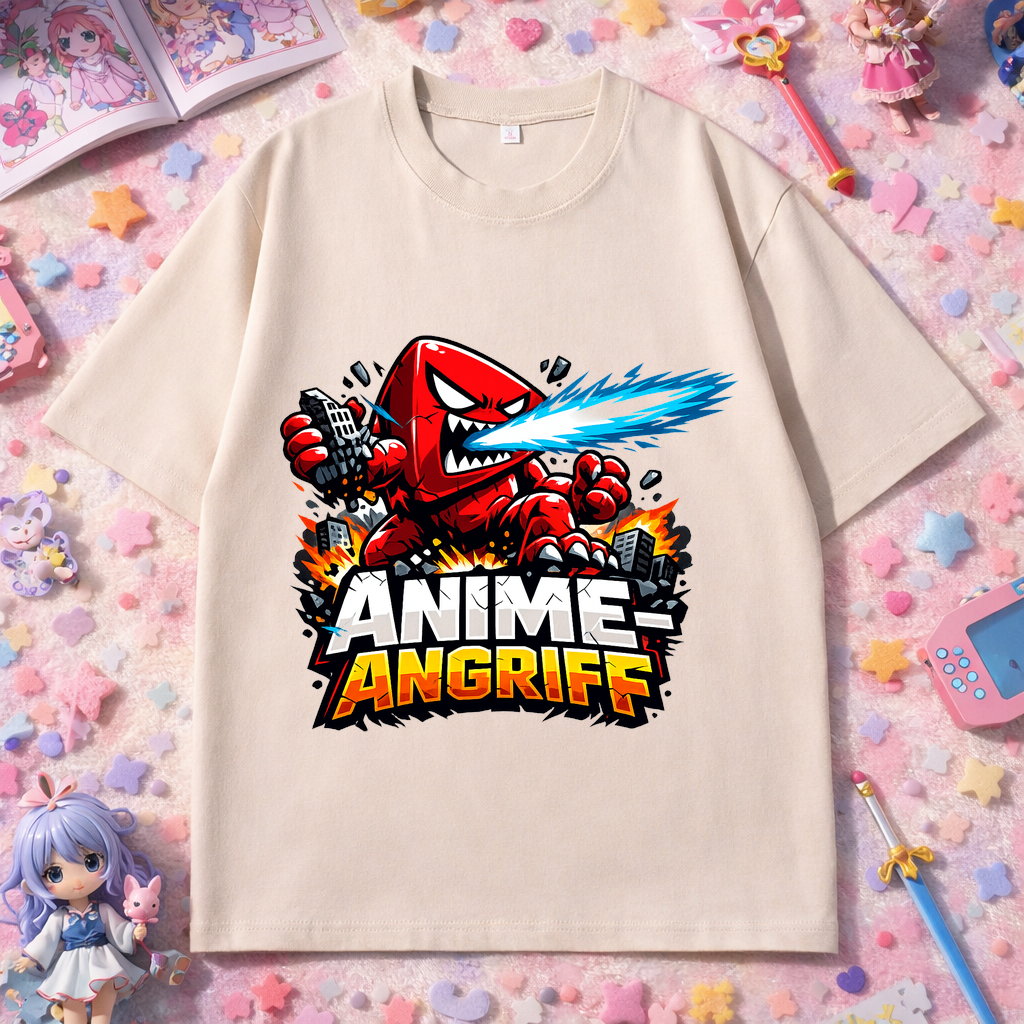 T-Shirt Anime-Angriff Power