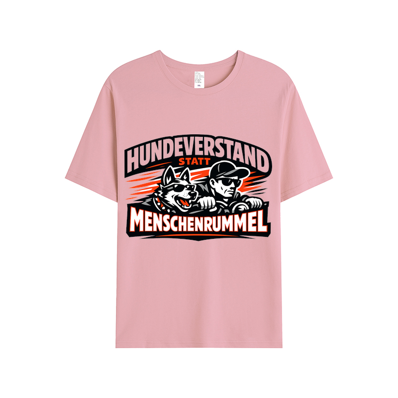 T-Shirt Hundeverstand statt Menschenrummel